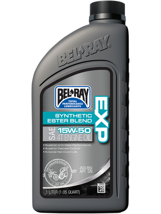 Bel Ray EXP Synthetic Ester Blend 4T Engine Oil 10W50 1L 